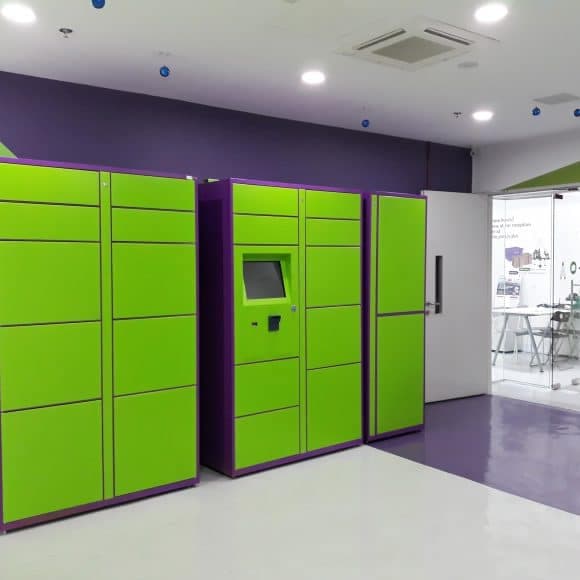 Ambient Smart Lockers